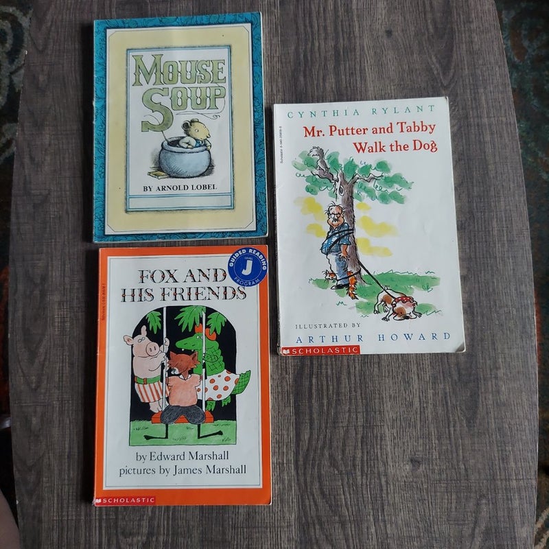 Three Young Readers books 