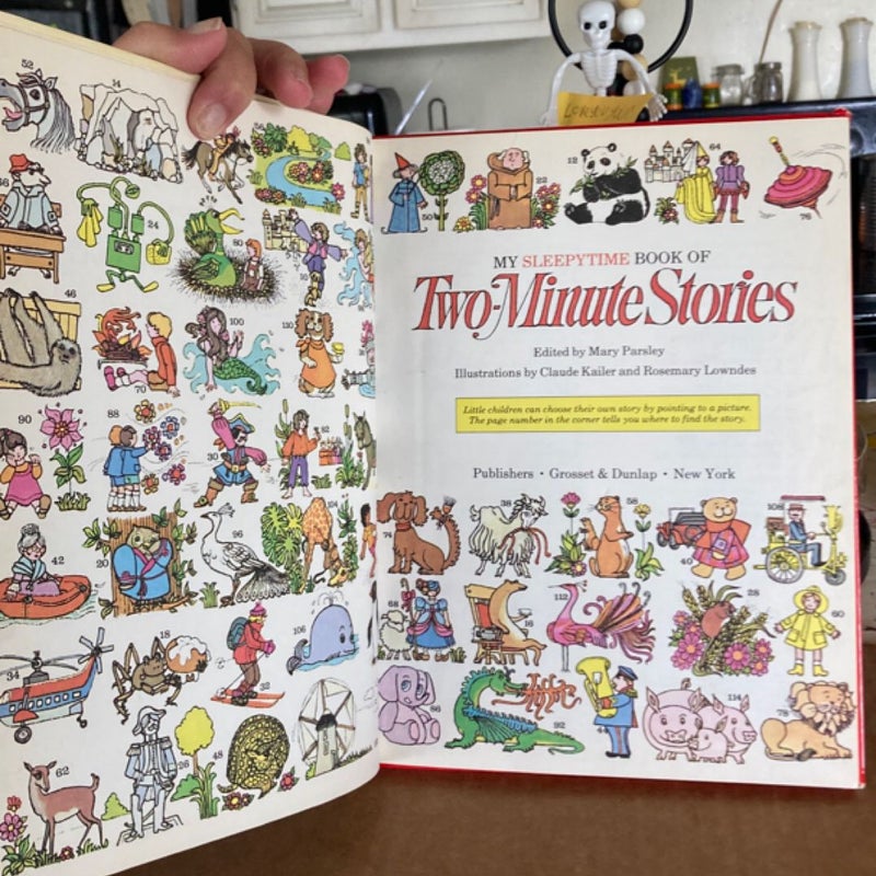 My Sleepytime Book of Two-Minute Stories (VINTAGE )
