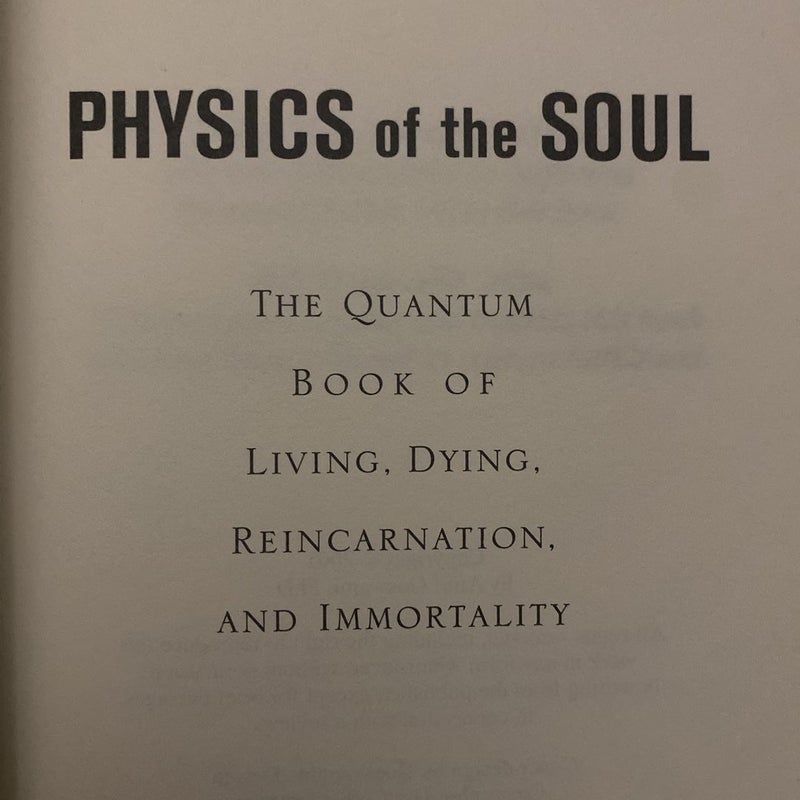 Physics of the Soul