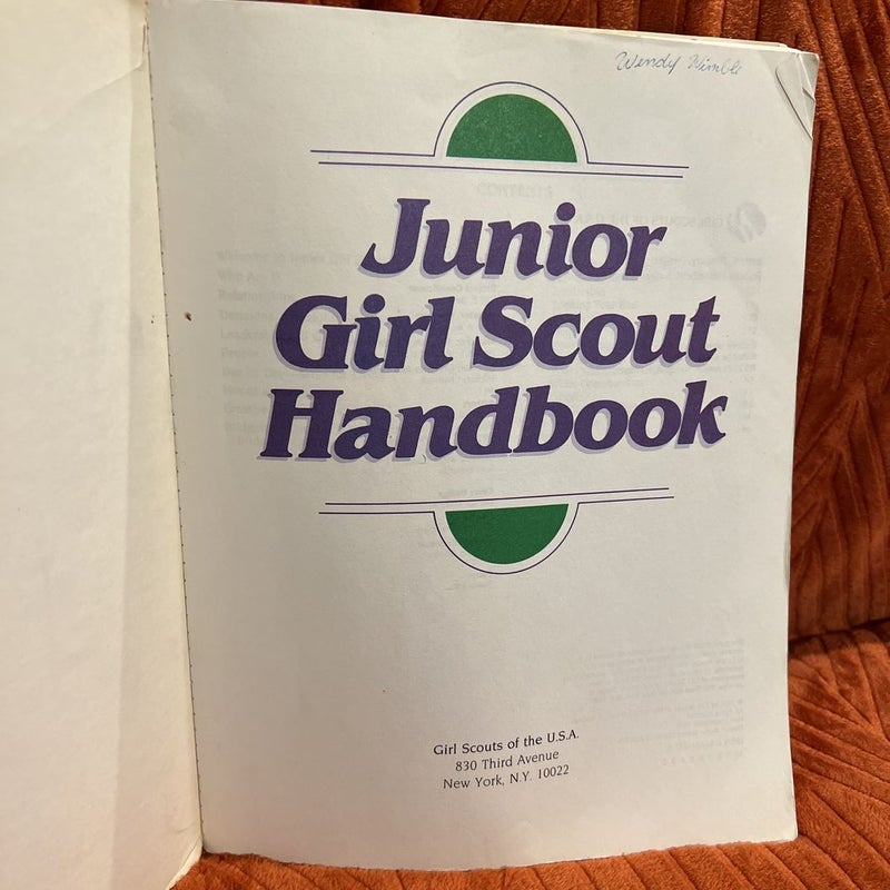 Junior Girl Scout Handbook