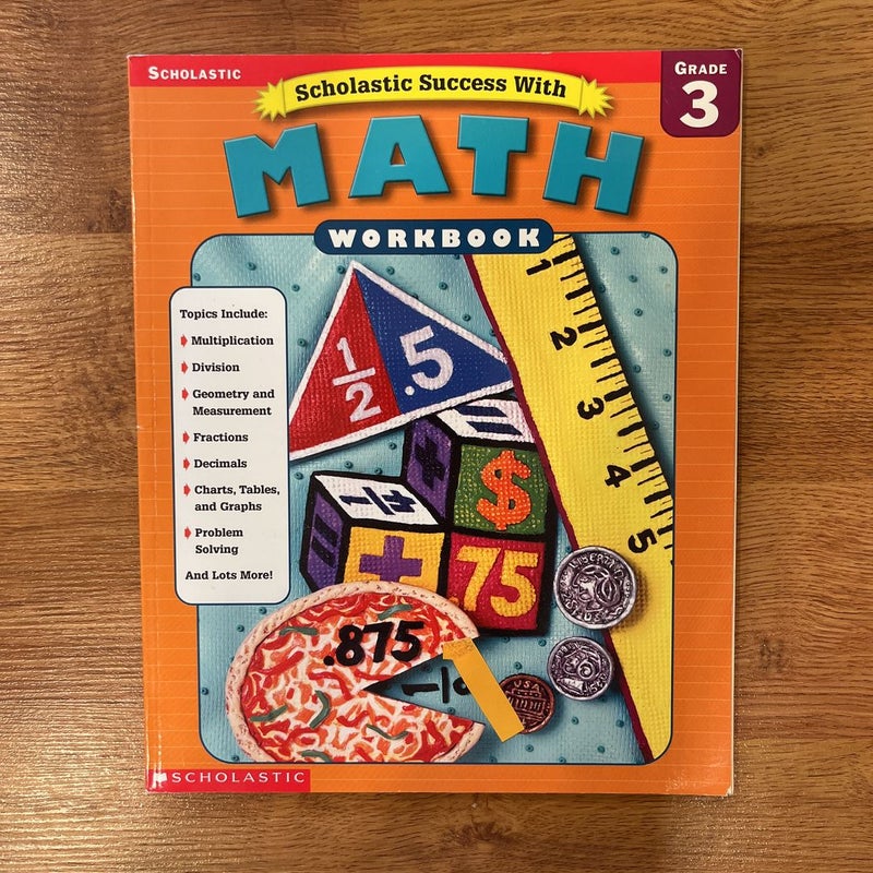 Scholastic Success with Math grade 3 workbook