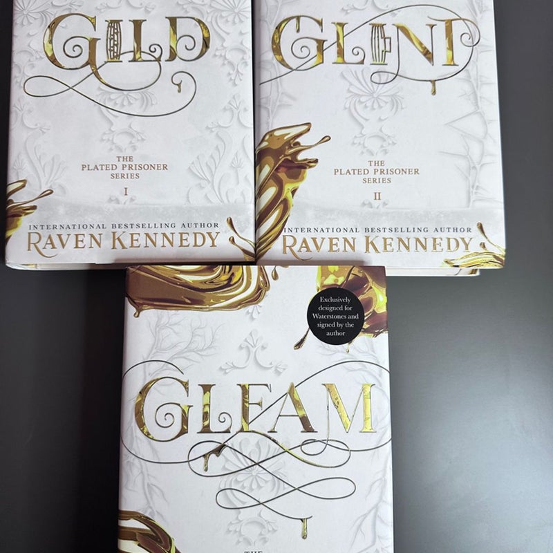 Gleam by Raven Kennedy cheapest Waterstones Exclusive Signed Edition