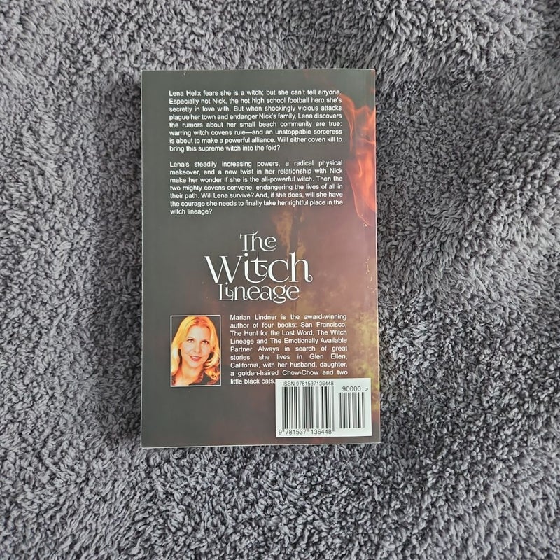 The Witch Lineage by Marian Lindner signed