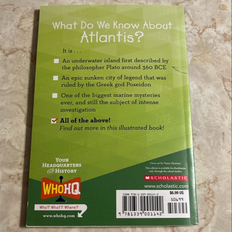 What Do We Know About Atlantis?