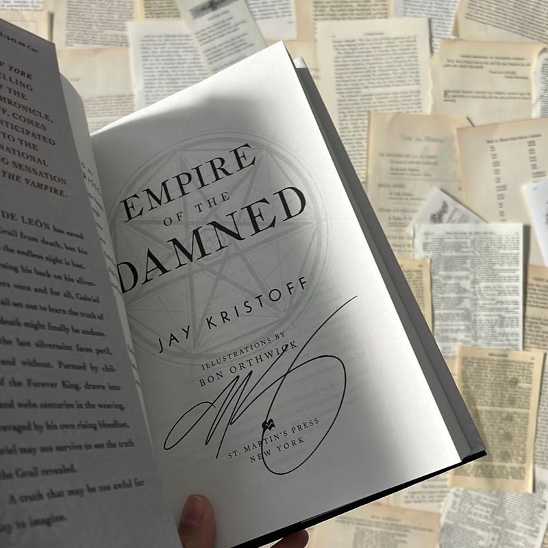 Empire of the Damned SIGNED