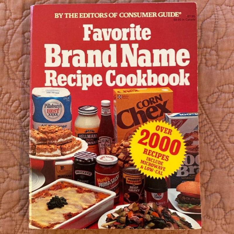 Favorite Brand Name Recipes