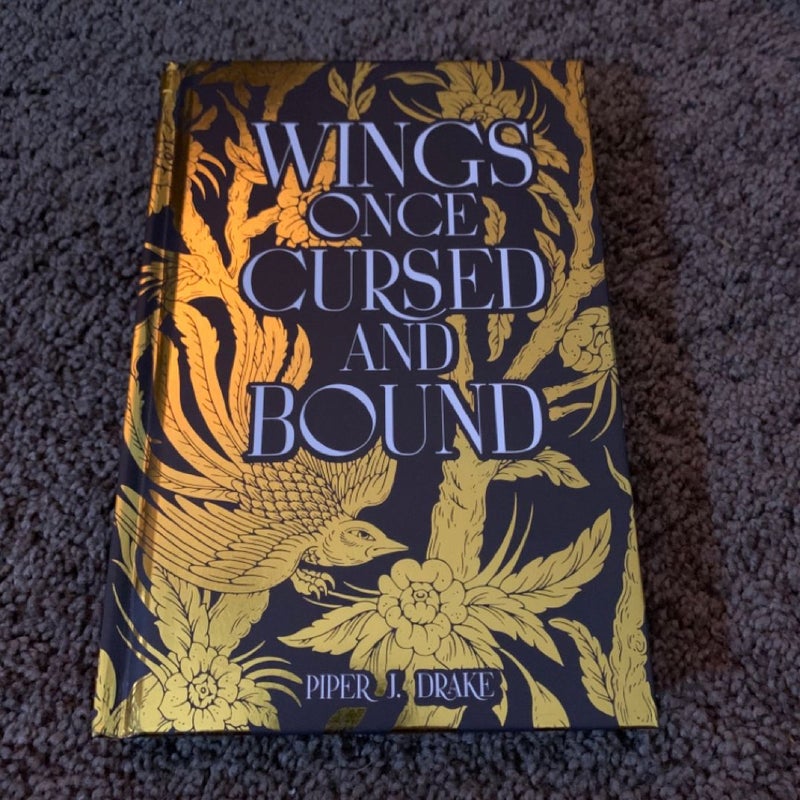 Bookish Box Special Edition Wings Once Cursed and Bound