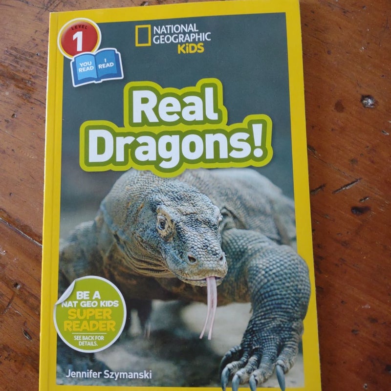 National Geographic Kids Readers: Real Dragons (L1/Co-Reader)