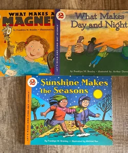 Let’s Read and Find out Science Bundle (Stage 2): What makes a Magnet + Sunshine Makes the Seasons + What makes Day and Night?