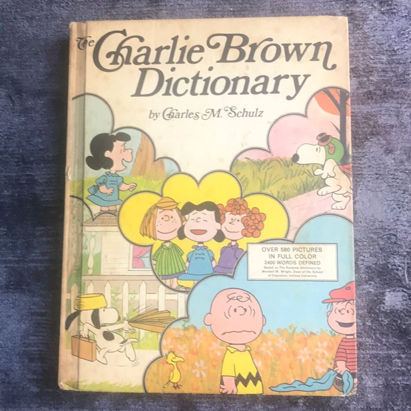 The Charlie Brown Dictionary by Charles M. Schulz, Hardcover