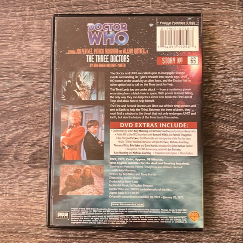 Doctor Who - The Three Doctors DVD