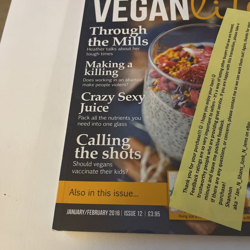 Vegan Life Magazine January 2016