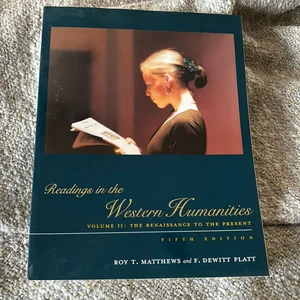 Readings in the Western Humanities