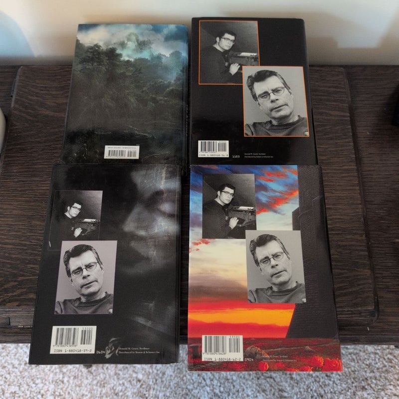 The Dark Tower Set (Complete Illustrated 8 book set) 1st editions