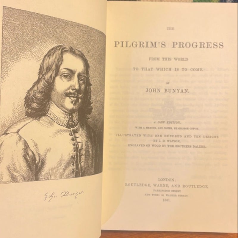 The Pilgrim’s Progress (1967 Facsimile of the J. D. Watson Edition [1861], Baker Book House)