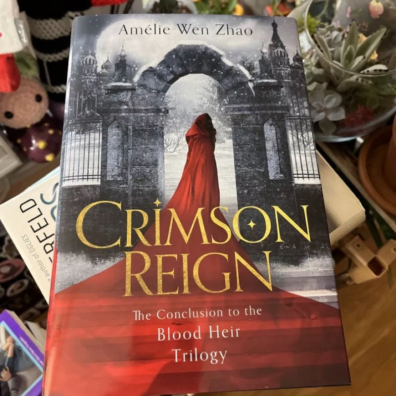 Crimson Reign—SIGNED + ILLUMICRATE—Sprayed Edges—2022 Special Edition