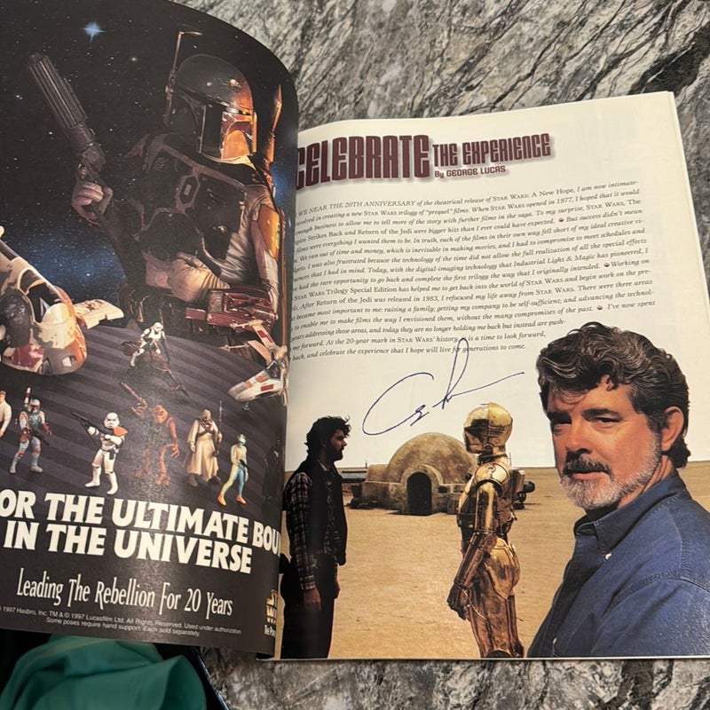 Official 20th Anniversary Commemorative Magazine Star Wars