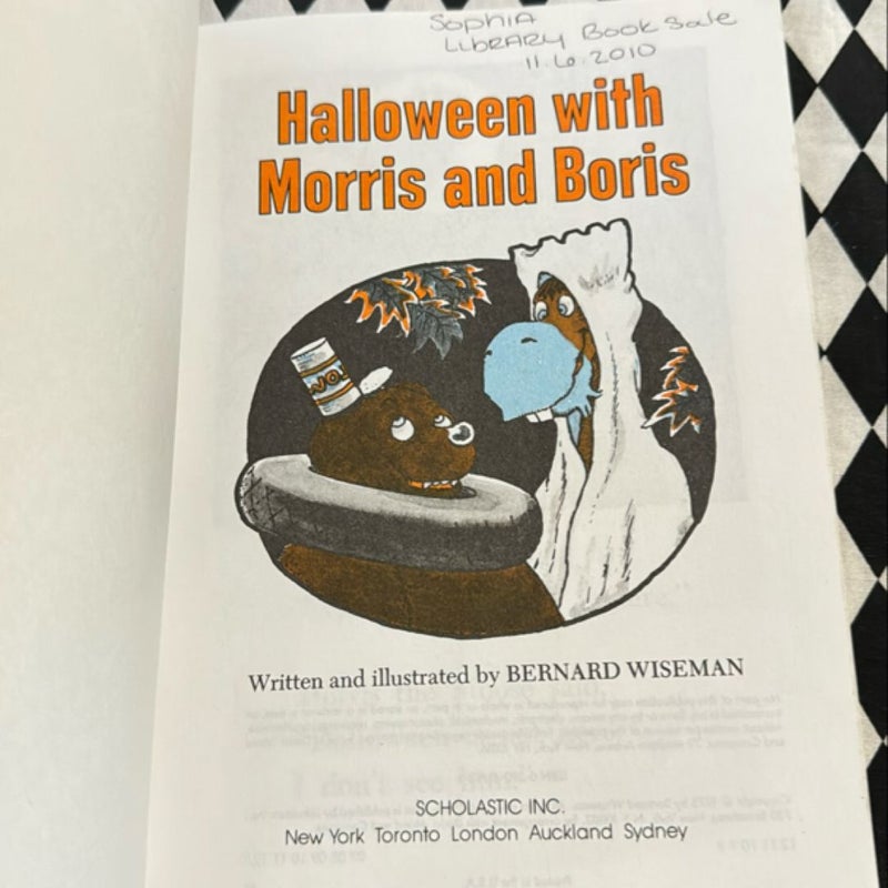 Halloween with Morris and Boris