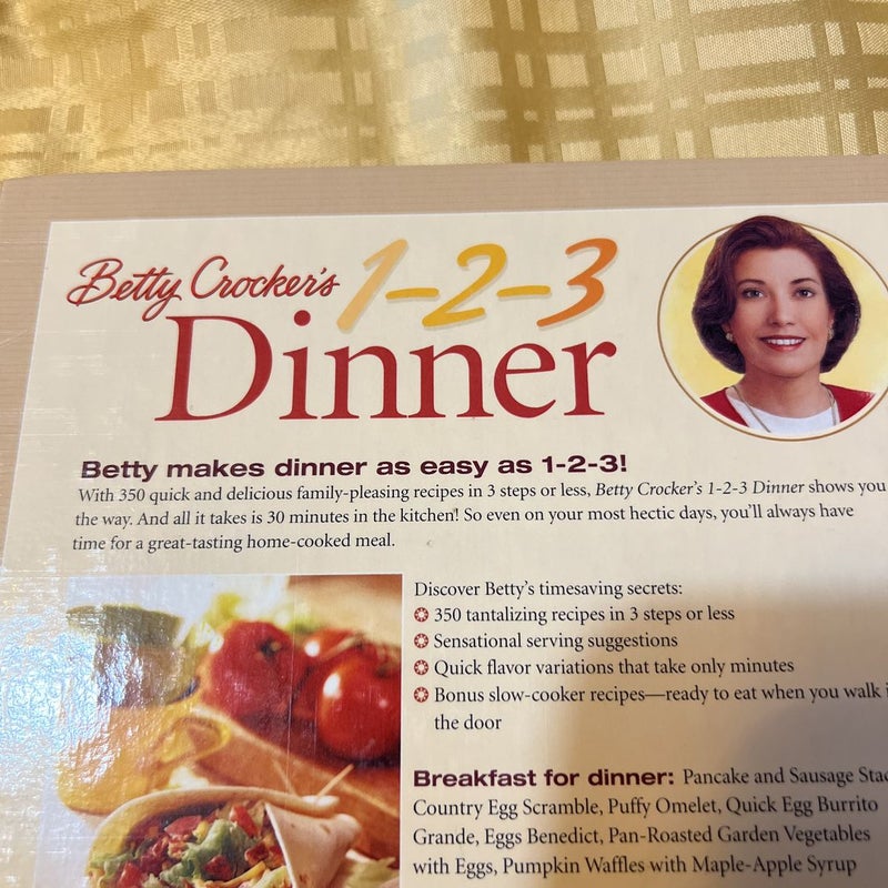 Betty Crocker's 1-2-3 Dinner