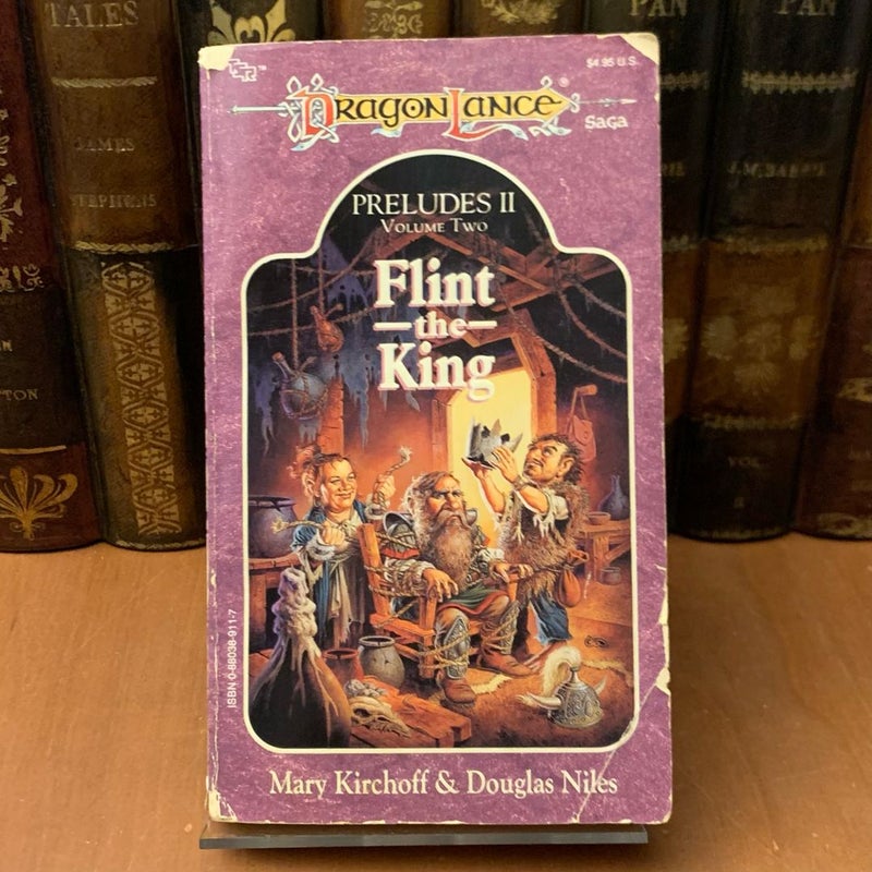 DragonLance: Flint the King, Preludes 4, First Edition First Printing