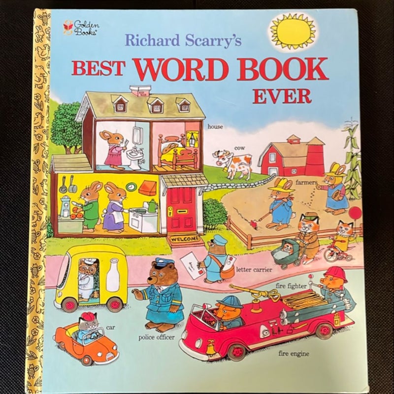 Richard Scarry's Best Word Book Ever