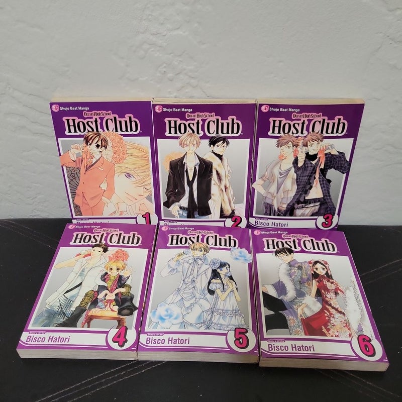 Ouran High School Host Club volumes 1 2 3 4 5 6 7 8 9 10 11 12