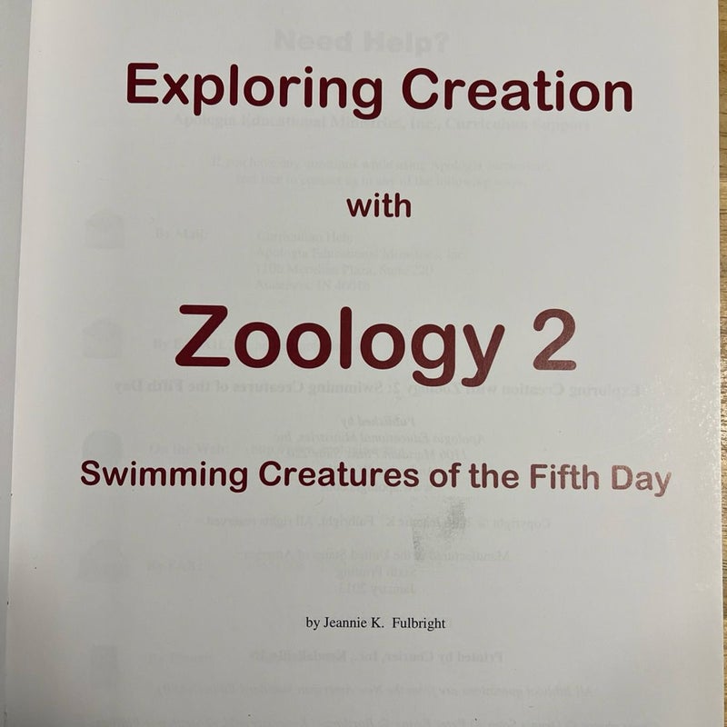 Exploring Creation with Zoology 2