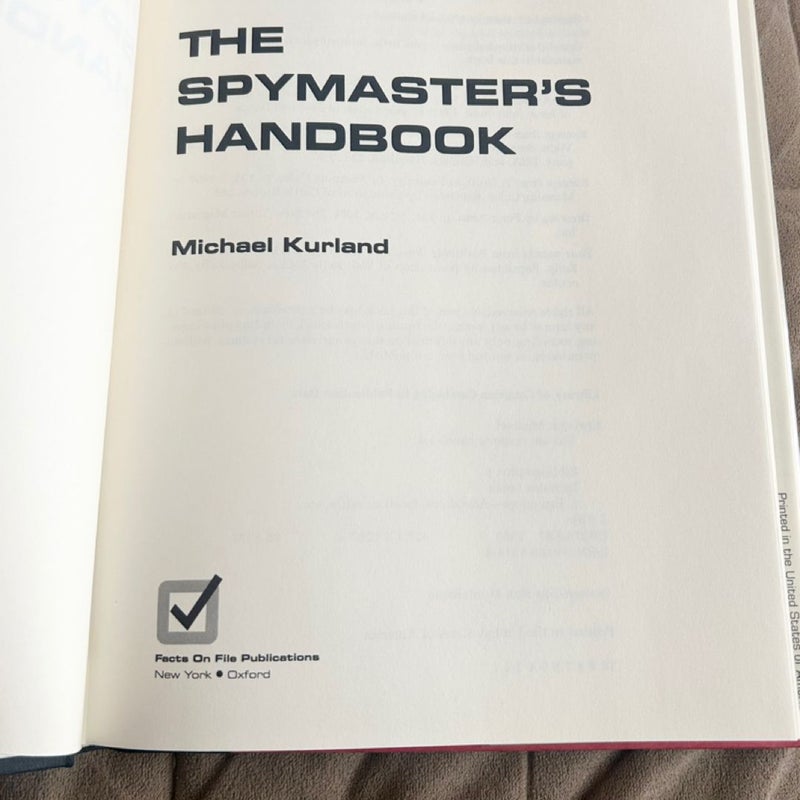 The Spymaster's Handbook  4380