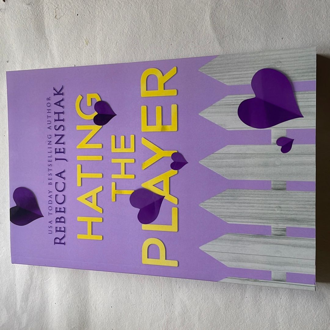 Hating The Player - signed bookplate 
