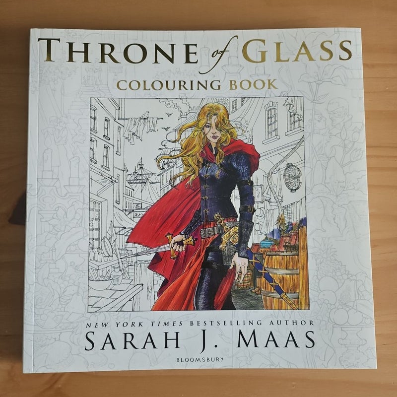 The Throne of Glass Colouring Book