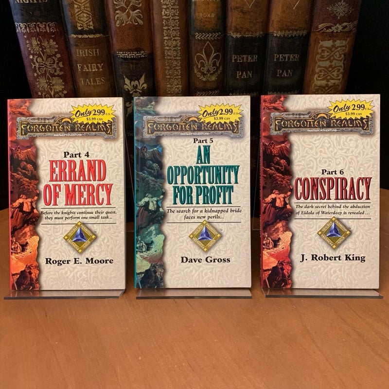 Complete Double Diamond Triangle Saga 1-9: The Abduction, The Paladins, The Mercanaries, Errand of Mercy, An Oppertunity for Profit, Conspiracy, Uneasy Alliances, Easy Betrayals, The Diamond, All First Edition First Printing