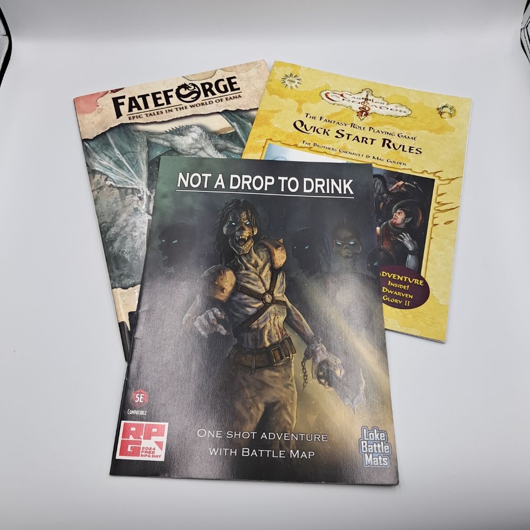 Bundle of 3 RPG Role Player Games Books