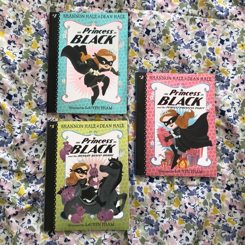 The Princess in Black 3-Book Collection (Self-Titled, The Perfect Princess Party, & The Hungry Bunny Horde)