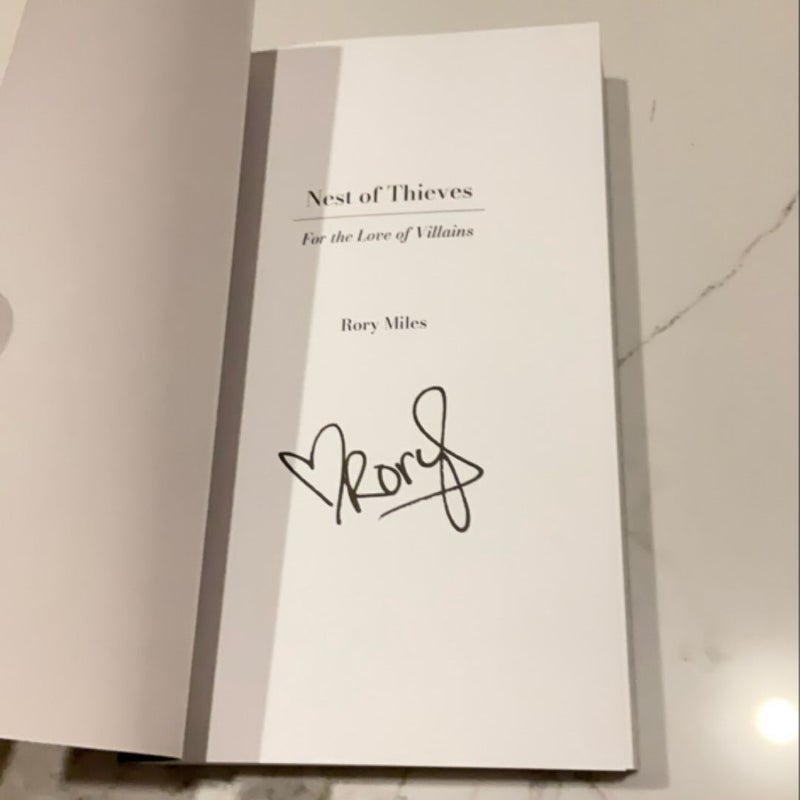 New! Signed! Nest of Thieves - Probably Smut