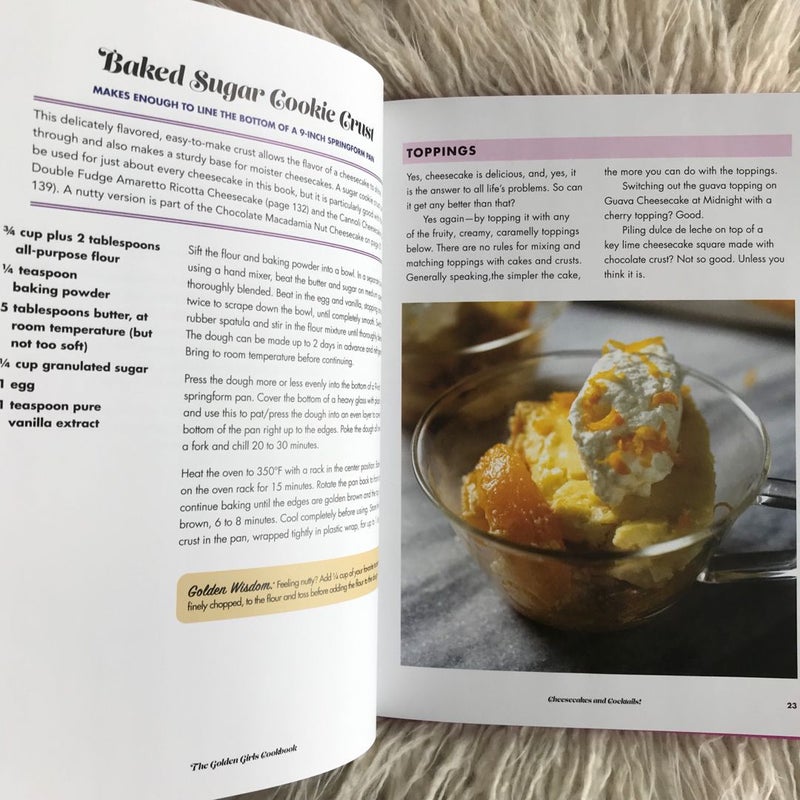 The Golden Girls Cookbook: Cheesecakes and Cocktails!