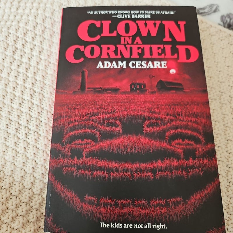 Clown in a Cornfield