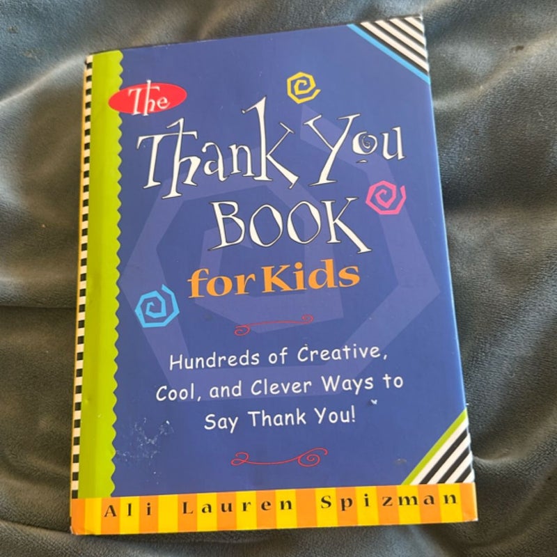 The Thank You Book for Kids