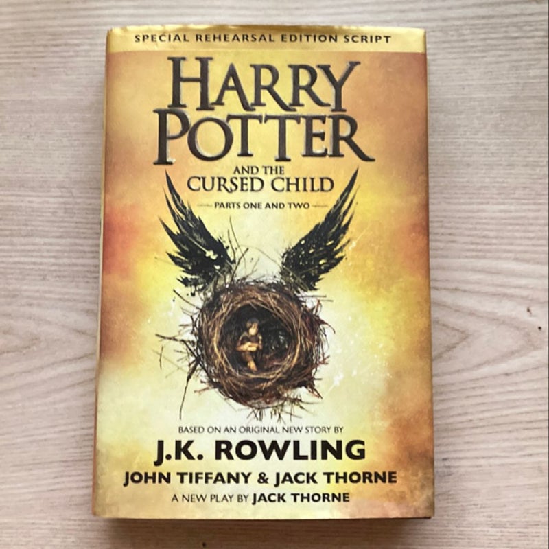 Harry Potter and the Cursed Child Parts One and Two (Special Rehearsal Edition Script)