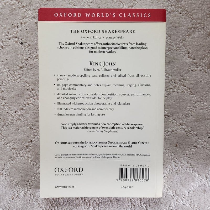 King John (Oxford World's Classics Edition, 1998)