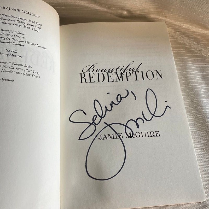 Beautiful Redemption (SIGNED)