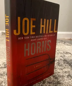 Horns Joe Hill First Edition 1st Print Hardcover 