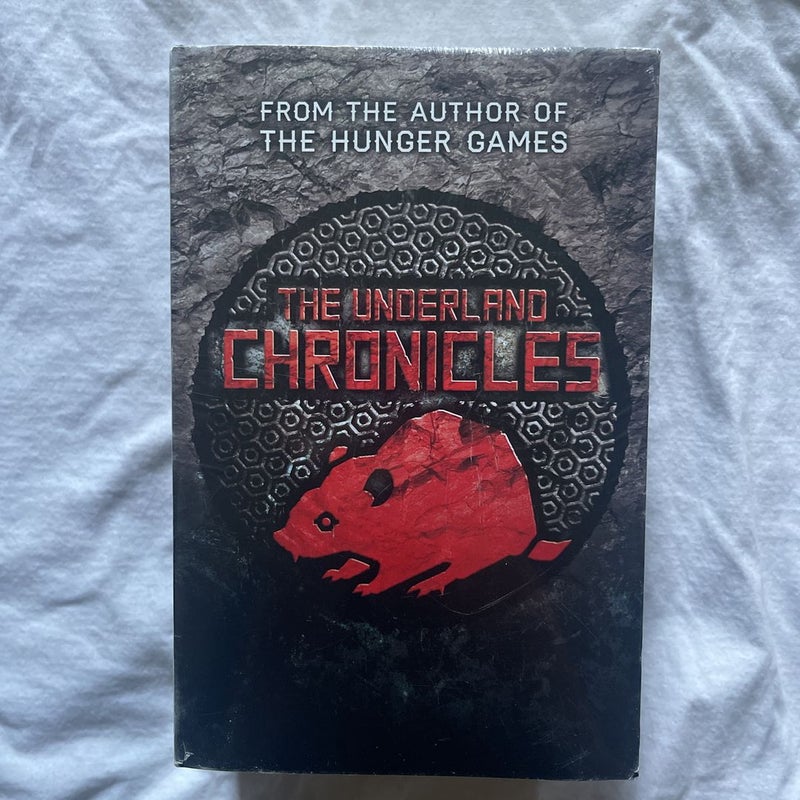 The Underland Chronicles (Gregor the Overlander, Gregor and the Prophecy of Bane, Gregor and the Curse of the Warmbloods, Gregor and the Marks of Secret, Gregor and the Code of Claw)