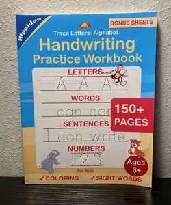 Trace Letters: Alphabet Handwriting Practice Workbook for Kids
