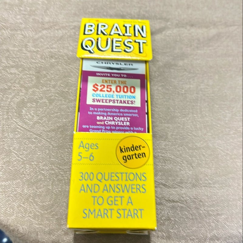 Brain Quest Kindergarten