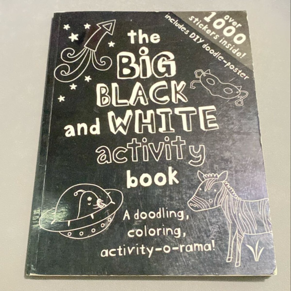 The Big Black and White Activity Book by Sam Meredith