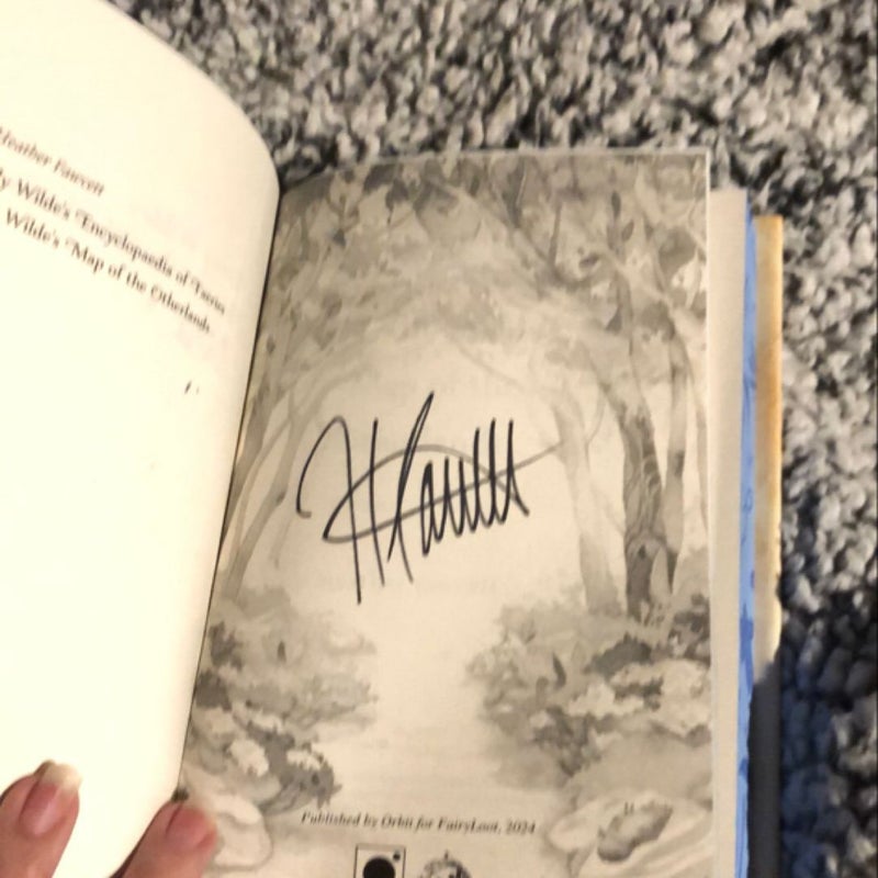 Emily Wilde's Map of the Otherlands Signed Fairyloot Edition