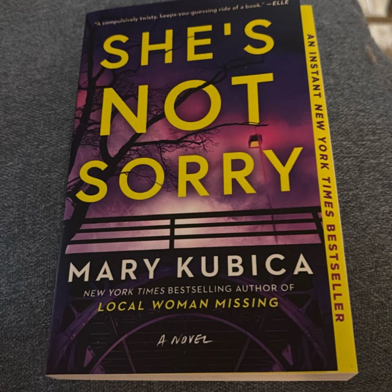 She's Not Sorry