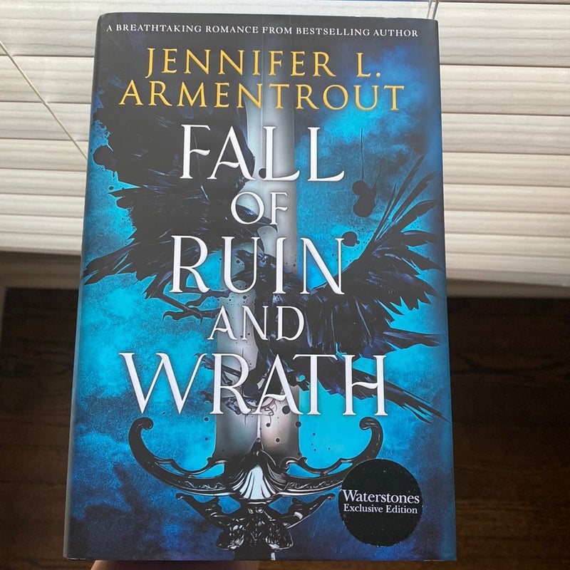 Fall of Ruin and Wrath - Waterstones Exclusive Edition with Sprayed Edges