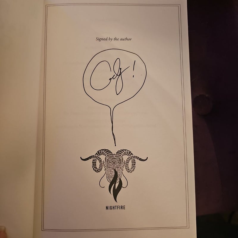 Witchcraft for Wayward Girls signed