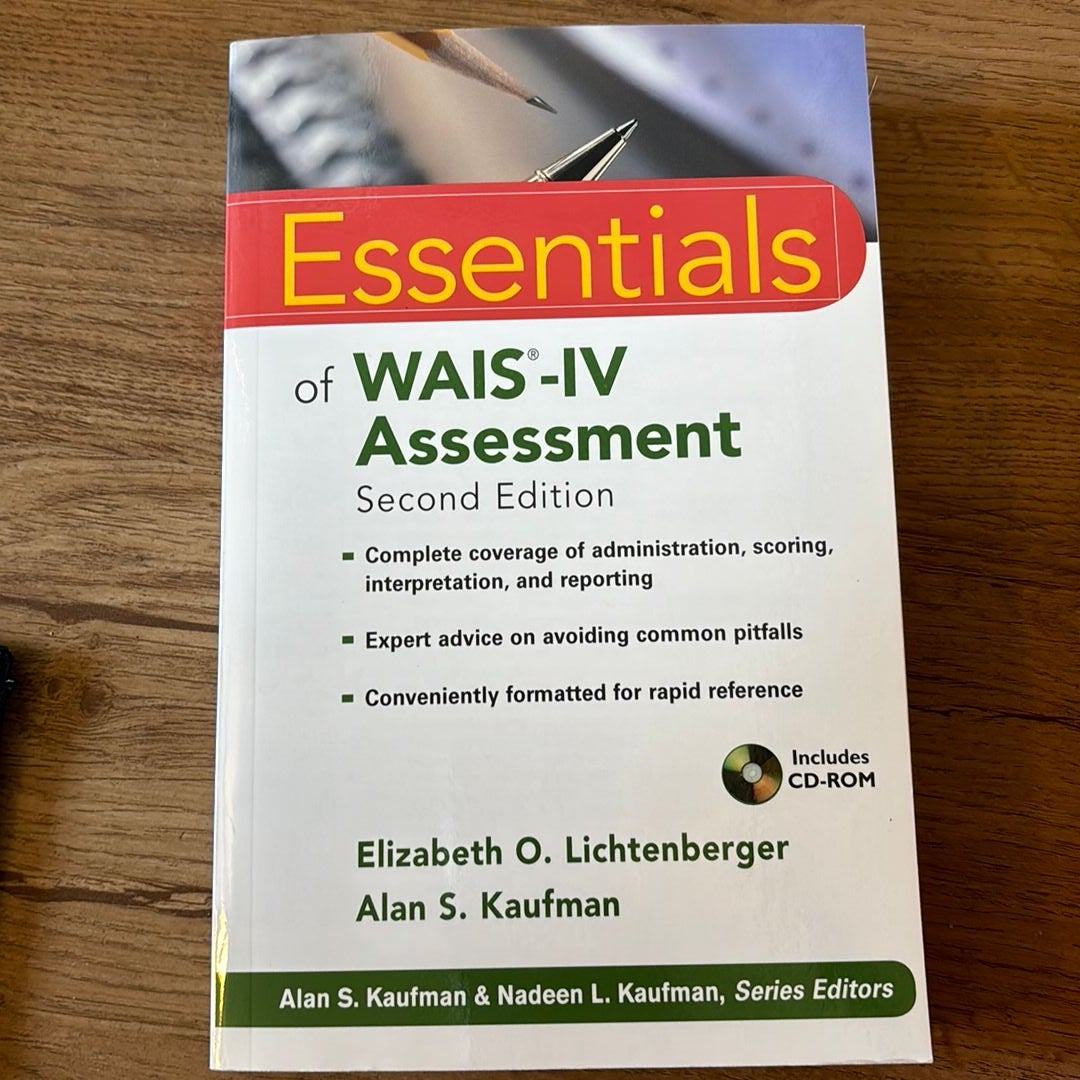 Essentials of WAIS-IV Assessment